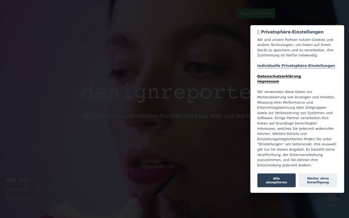 Ekrano kopija designreporter.de