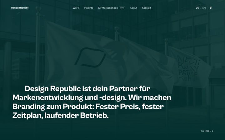 Screenshot ta' designrepublic.io
