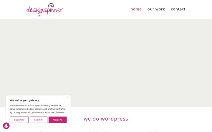 Screenshot of designspinner.com