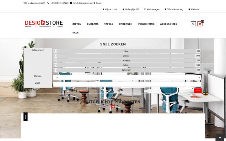 Screenshot of designstore.eu