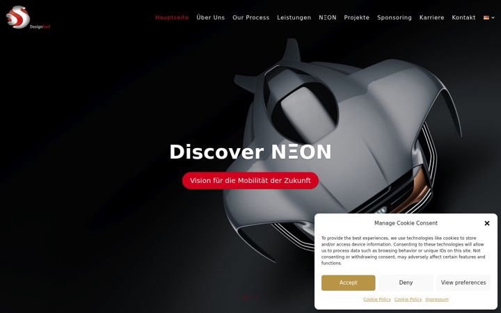 Screenshot of designsurf.de