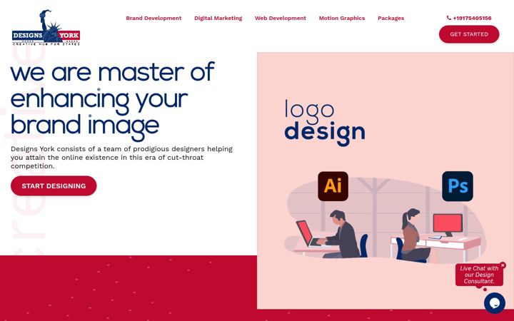 Screenshot of designsyork.com