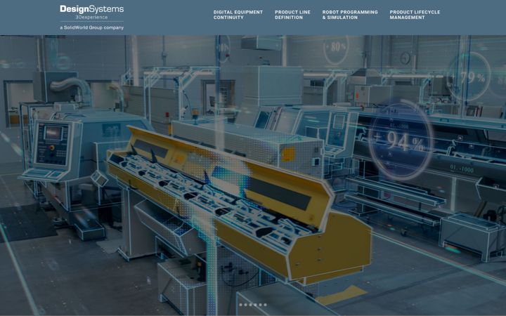Screenshot of designsystems-plm.it