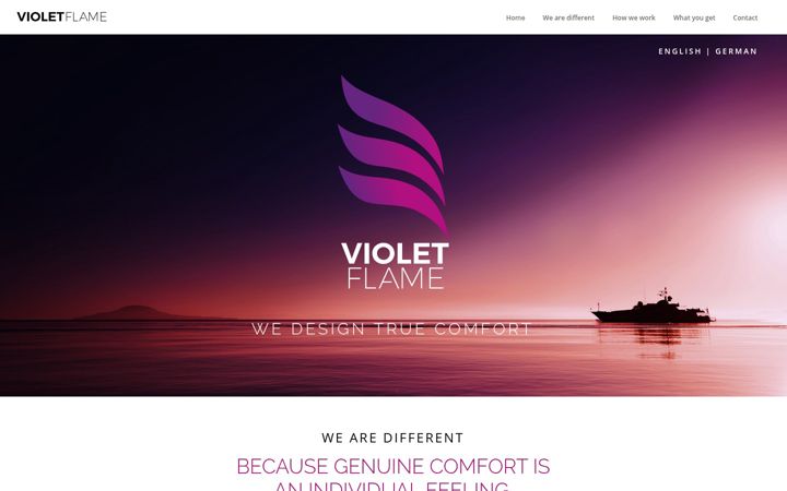 Ekrano kopija designteam-violetflame.com