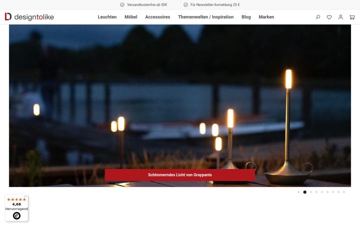 Screenshot of designtolike.de