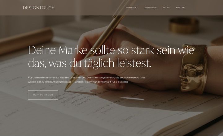 Ekrano kopija designtouch.de