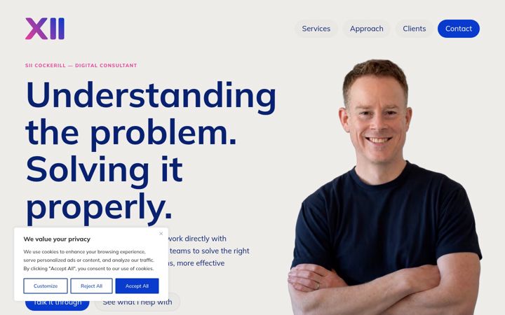 Screenshot of designtwelve.co.uk