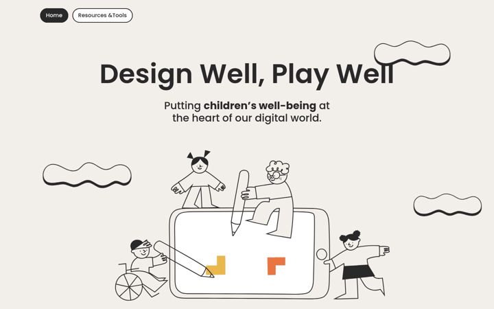 Screenshot of designwellplaywell.org