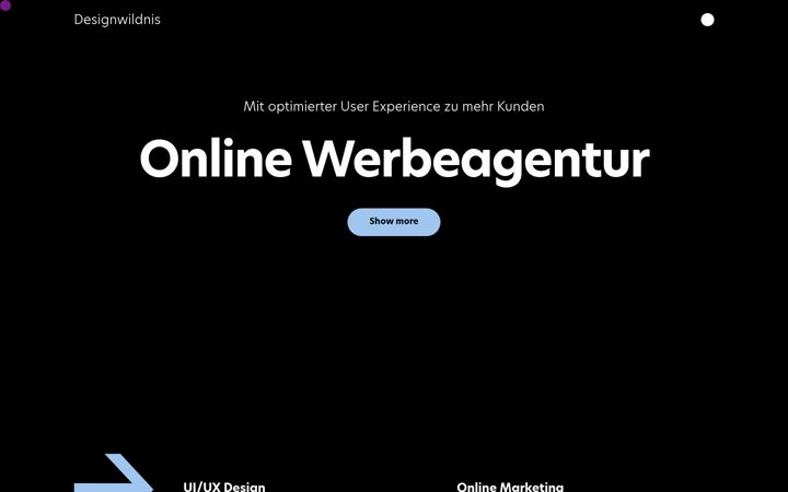 Screenshot of designwildnis.com