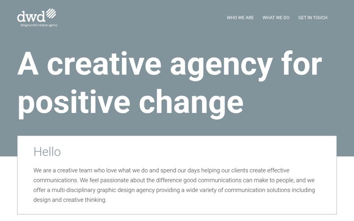 Screenshot of designworld.co.uk