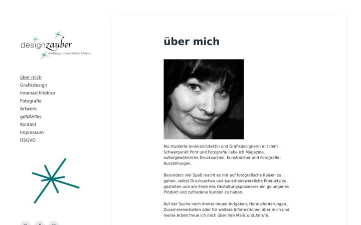 Screenshot of designzauber.de