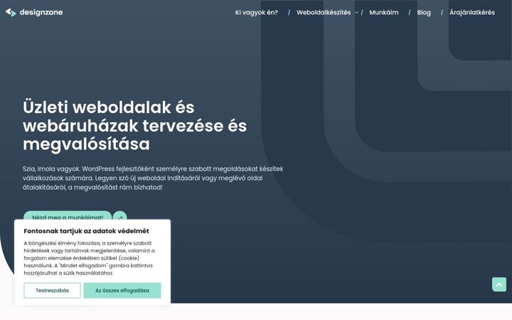Zrzut ekranu designzone.hu