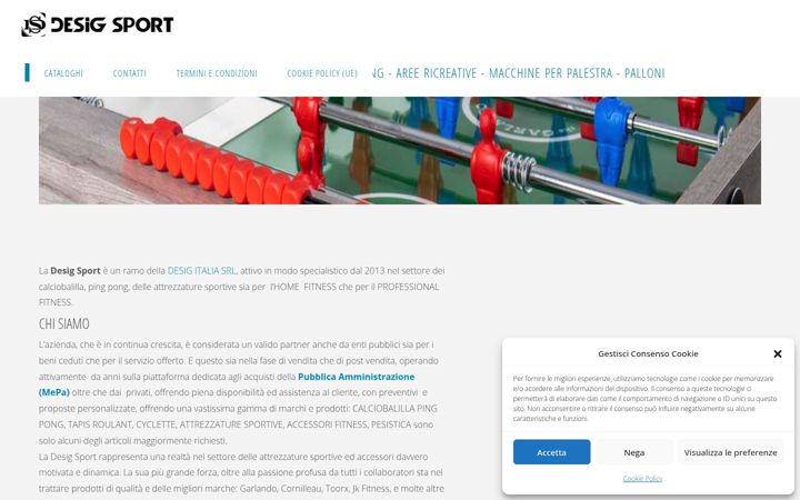 Screenshot of desigsport.com