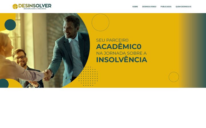 Captura de ecrã de desinsolver.com.br