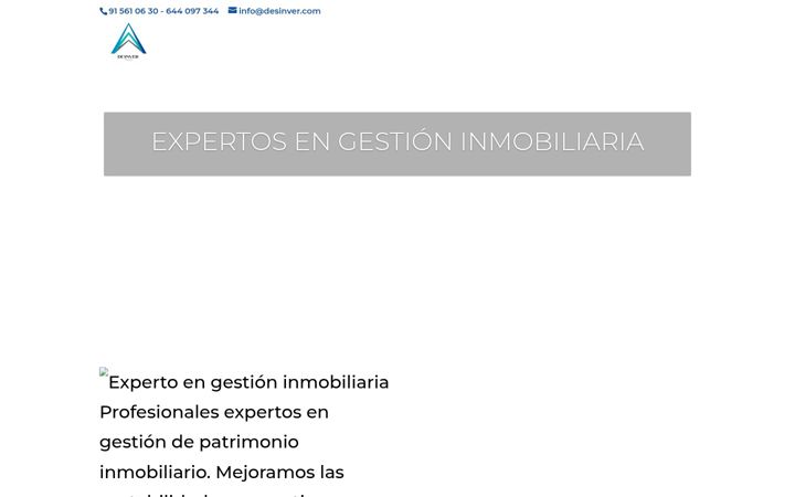 Screenshot of desinver.com