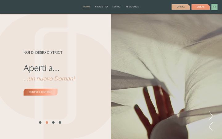 Screenshot of desiodistrict.it