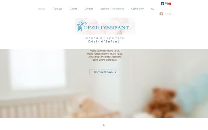 Screenshot of desirdenfant.org