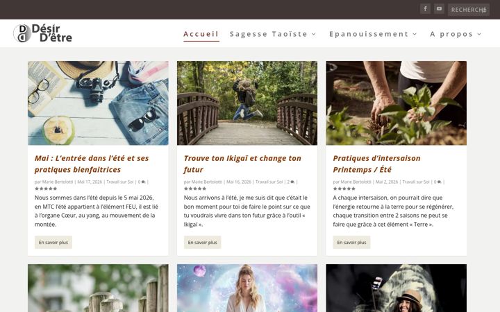 Screenshot of desirdetre.com