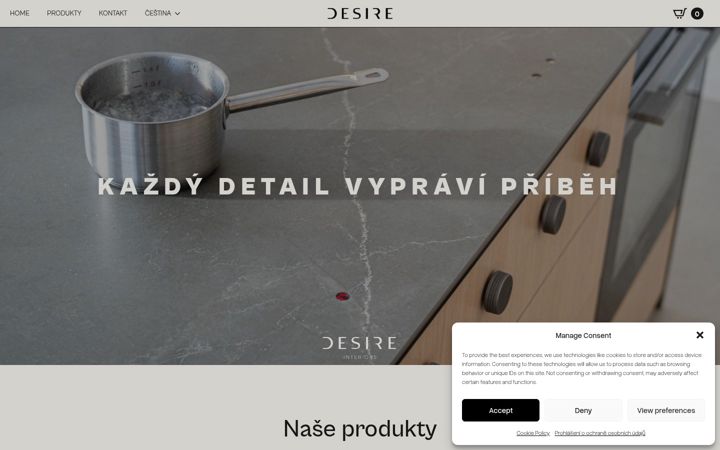 Skjámynd af desire-interiors.eu