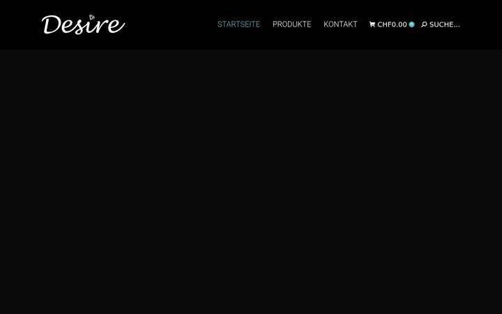 Screenshot of desire-shop.ch