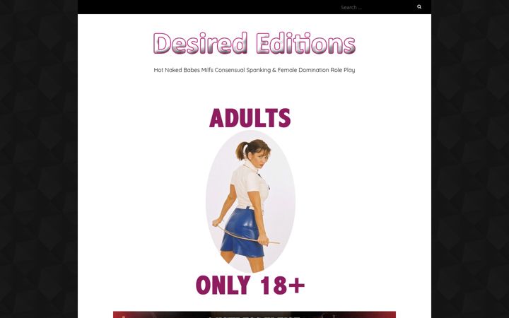 Screenshot of desirededitions.co.uk