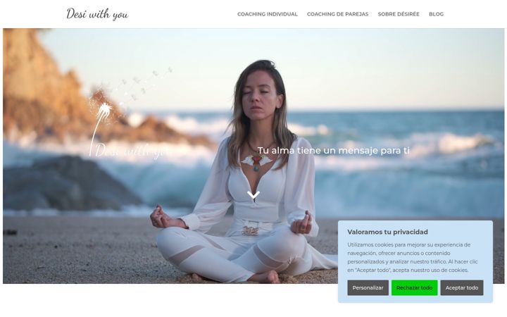 Screenshot of desiwithyou.com