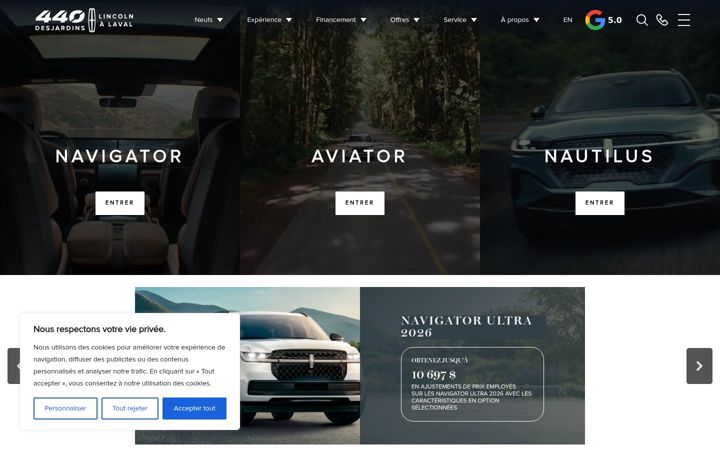 Screenshot von desjardins440lincoln.ca