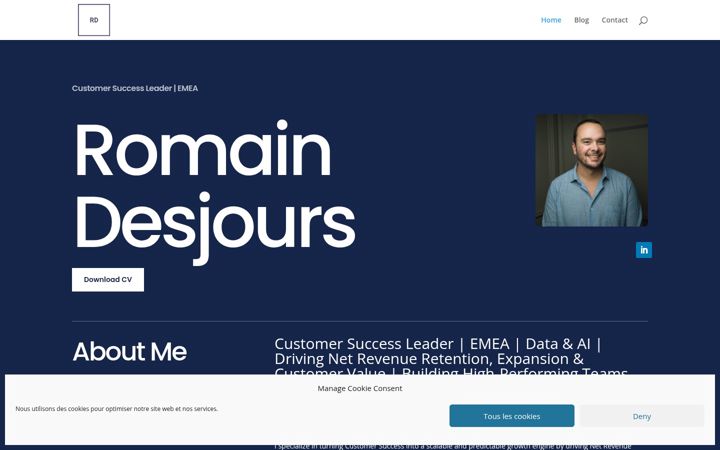 Screenshot of desjours.fr