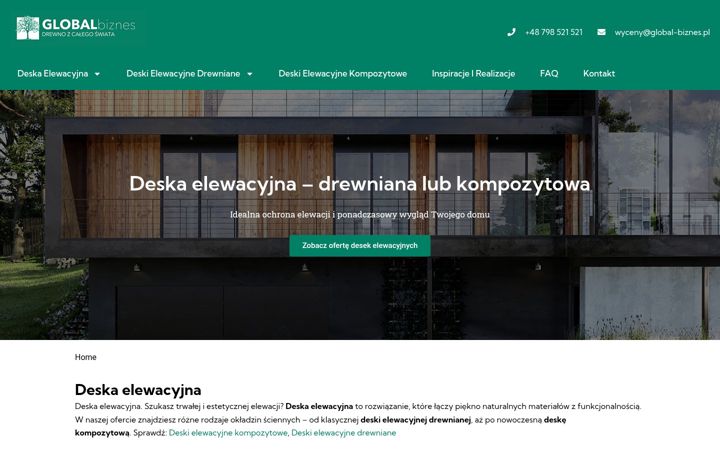 Captură de ecran a deska-elewacyjna.pl