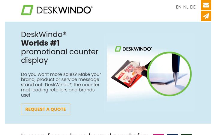 Screenshot of deskwindo.com
