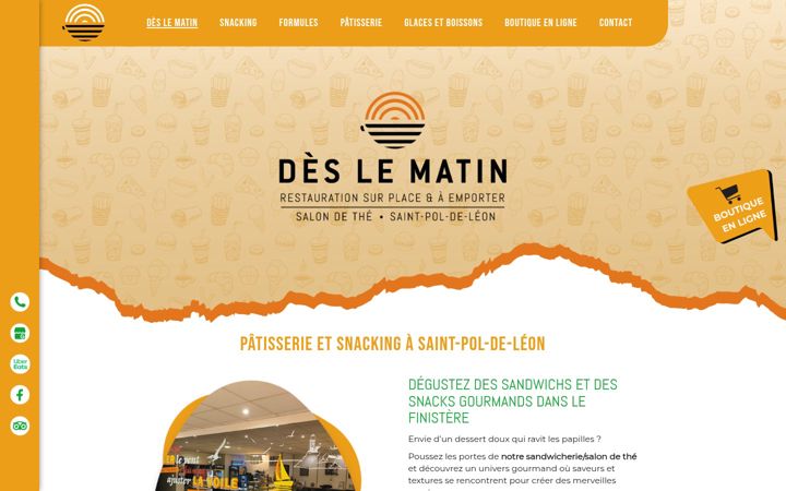 Screenshot of deslematin-stpoledeleon.fr