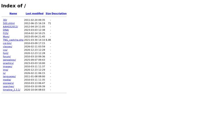 Screenshot of desloges.us