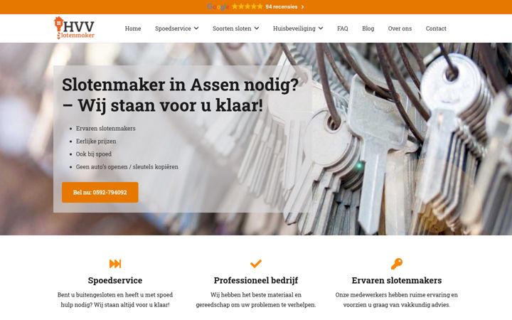 Screenshot von deslotenmakerassen.nl