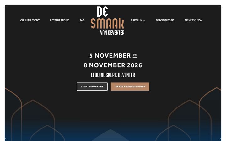 Screenshot von desmaakvandeventer.nl