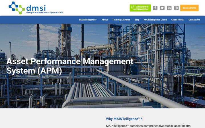 Screenshot of desmaint.com