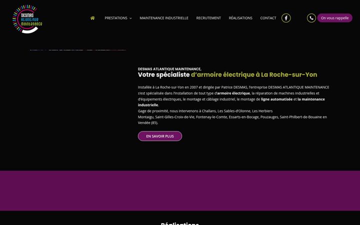Screenshot του desmas-am.fr