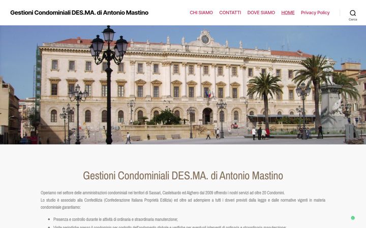 Screenshot of desmass.it
