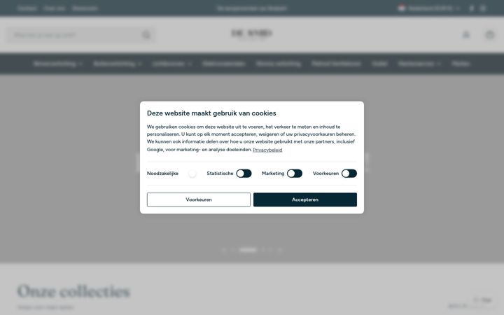 Screenshot of desmidverlichting.nl