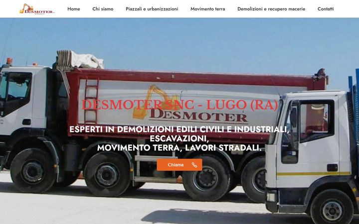 Screenshot of desmoter.com