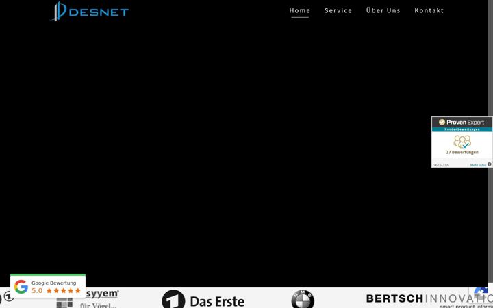 Screenshot of desnet.de