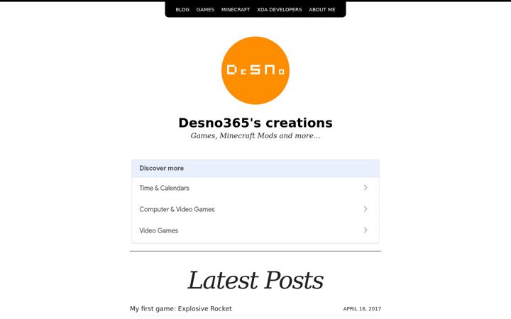 Captură de ecran a desno365.net
