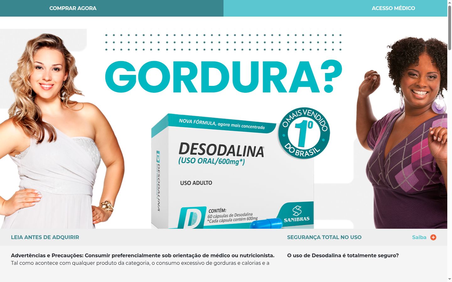 Captura de ecrã do banner de consentimento apresentado antes de qualquer interação