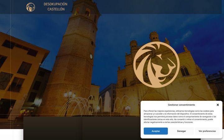 Screenshot stránky desokupacioncastellon.es