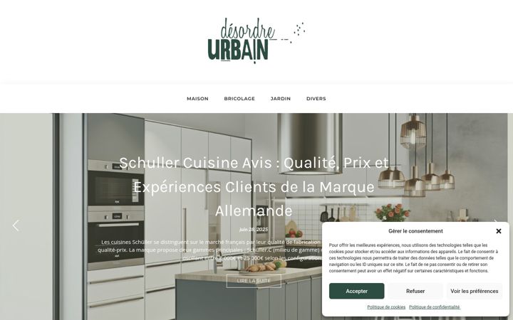 Screenshot of desordreurbain.fr