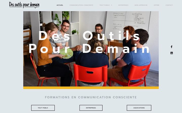 Screenshot of desoutilspourdemain.fr