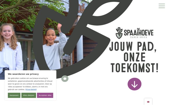 Snímek obrazovky despaaihoeve.nl