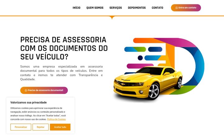 Captura de ecrã de despachantedigital.com.br