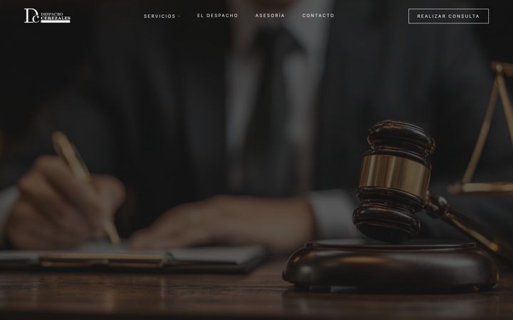 Screenshot of despachocerezales.com