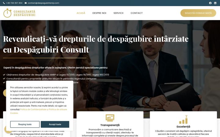 Screenshot of despagubirianrp.com
