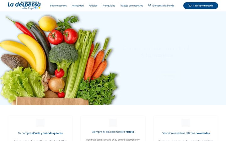 Screenshot di despensa.es